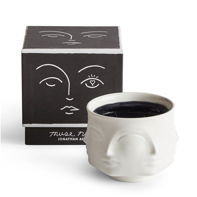 Jonathan Adler Muse Noir Ceramic Candle