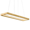 Corbett Lighting Jasmine Linear Gold Pendant