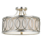 Libby Langdon for Crystorama Graham Semi Flush Ceiling Mount