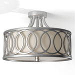 Libby Langdon for Crystorama Graham Semi Flush Ceiling Mount