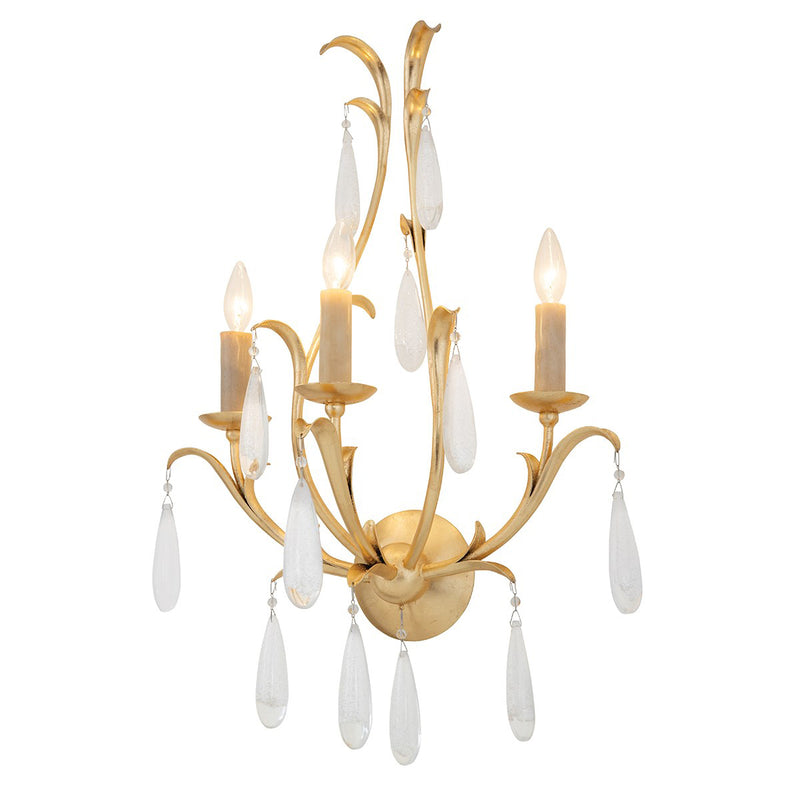 Corbett Lighting Prosecco 3-Light Wall Sconce - Final Sale