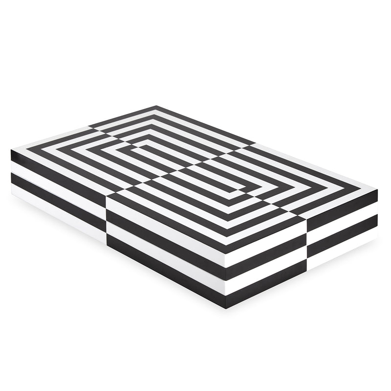 Jonathan Adler Op Art Backgammon Set