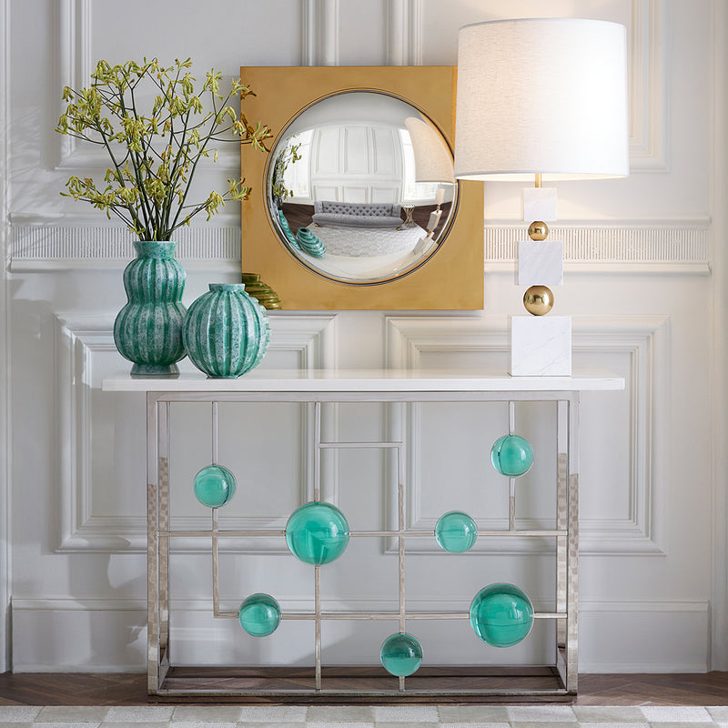 Jonathan Adler Globo Convex Wall Mirror