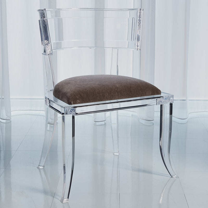 Global Views Klismos Acrylic Chair