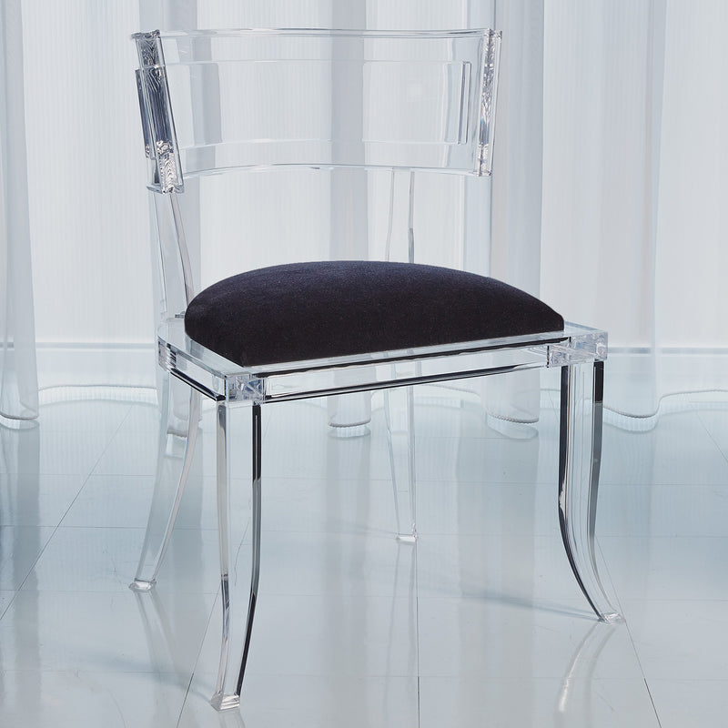 Global Views Klismos Acrylic Chair