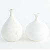 Global Views Alabaster Teardrop Vase