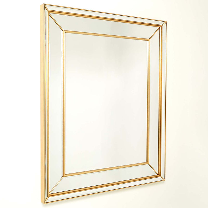 Global Views Bevel on Bevel Wall Mirror