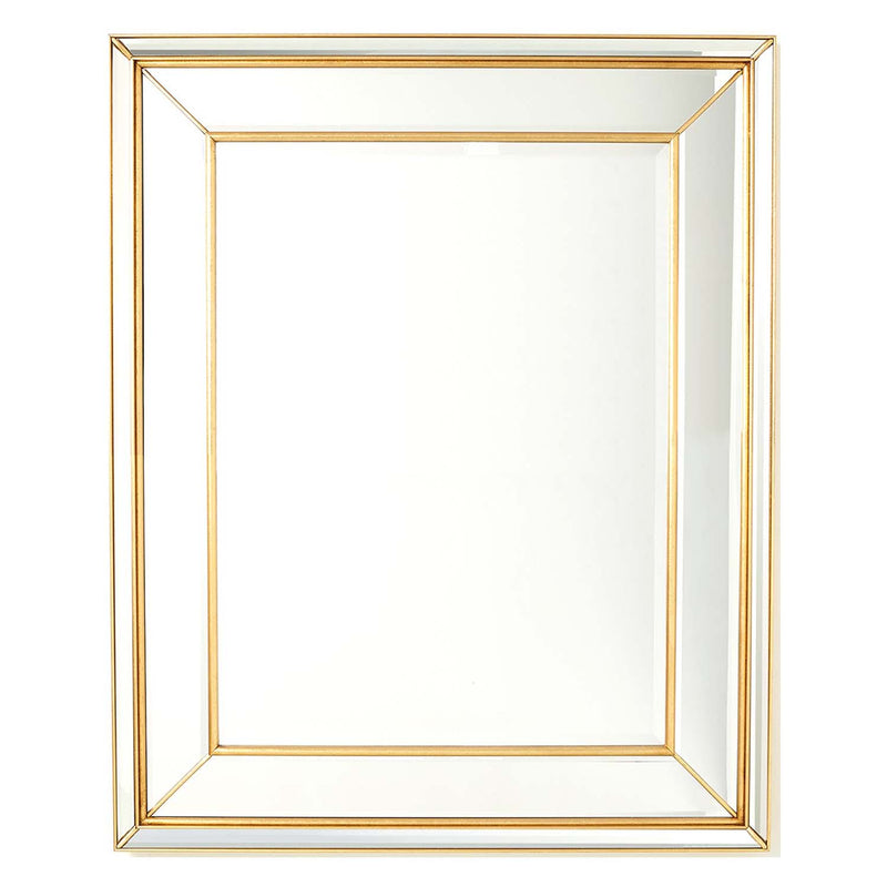 Global Views Bevel on Bevel Wall Mirror