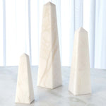 Global Views Alabaster Obelisk