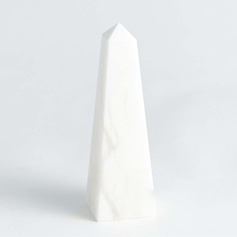 Global Views Alabaster Obelisk