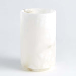 Global Views Alabaster Cylinder Vase