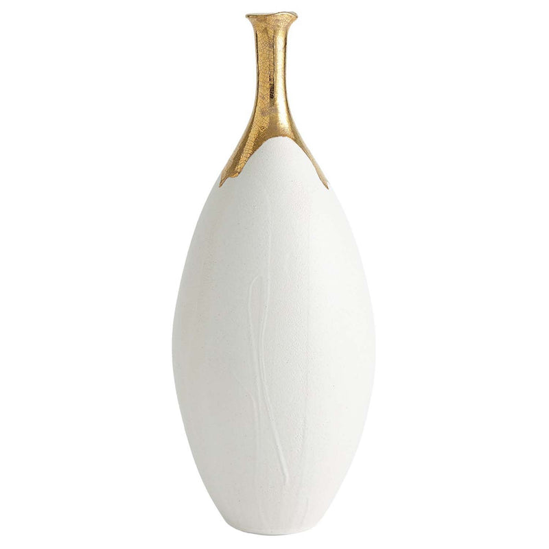 Global Views Dipped Golden Slender Vase