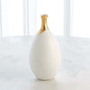 Global Views Dipped Golden Slender Vase