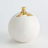 Global Views Dipped Golden Sphere Vase