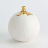 Global Views Dipped Golden Sphere Vase