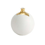 Global Views Dipped Golden Sphere Vase