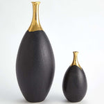 Global Views Dipped Golden Slender Vase