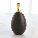 Global Views Dipped Golden Slender Vase