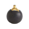 Global Views Dipped Golden Sphere Vase