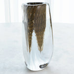 Global Views Triangular Bubbled Vase