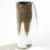 Global Views Triangular Bubbled Vase