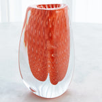 Global Views Triangular Bubbled Vase