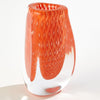 Global Views Triangular Bubbled Vase