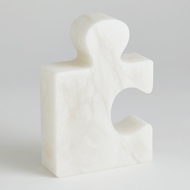 Global Views Jigsaw Bookend Set of 2