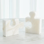 Global Views Jigsaw Bookend Set of 2