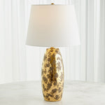 Global Views Shiny Barrel Table Lamp