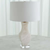 Global Views Alabaster Square Urn Lamp