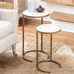 Regina Andrew Bone Veneer Nesting Table Set