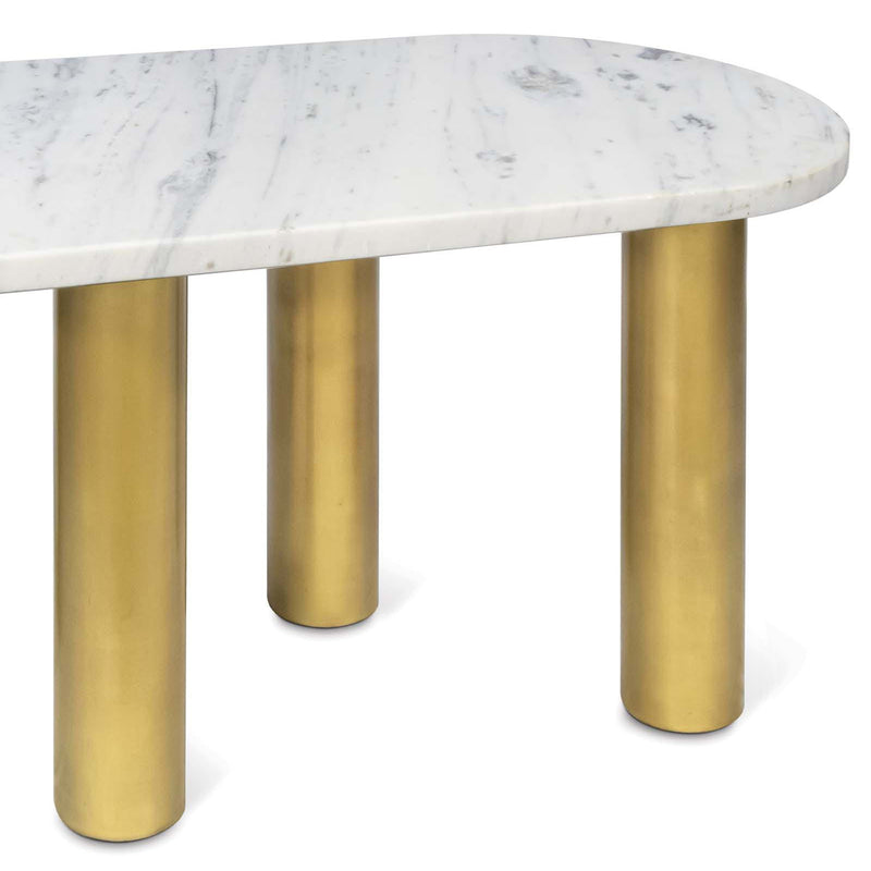 Regina Andrew Gabrielle Marble Cocktail Table