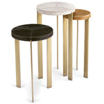 Regina Andrew Andres Hair on Hide Mixer Table Set of 3