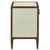 Currey & Co Evie Shagreen Nightstand - Final Sale