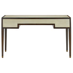 Currey & Co Evie Shagreen Desk - Final Sale