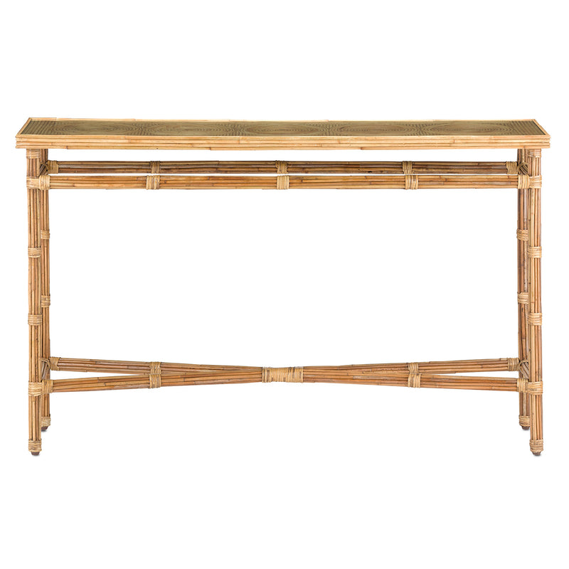 Currey & Co Silang Console Table