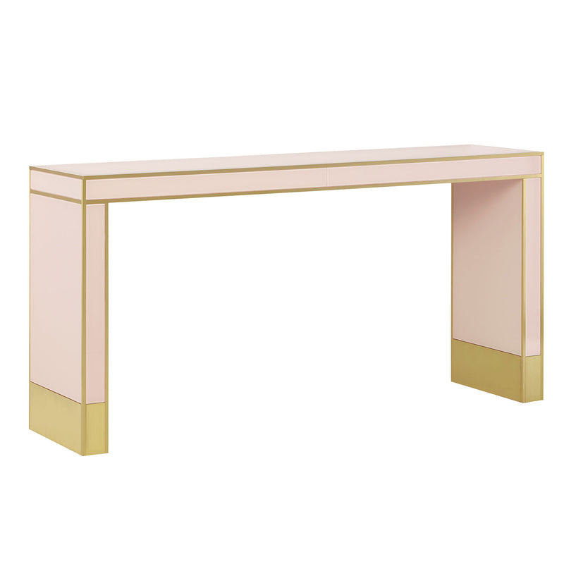 Currey & Co Arden Ivory Console Table