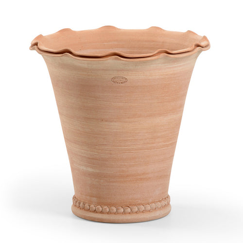 Wildwood Impruneta Fluted Pot Natural