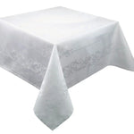 Garnier Thiebaut Comtesse Blanche Jacquard Tablecloth