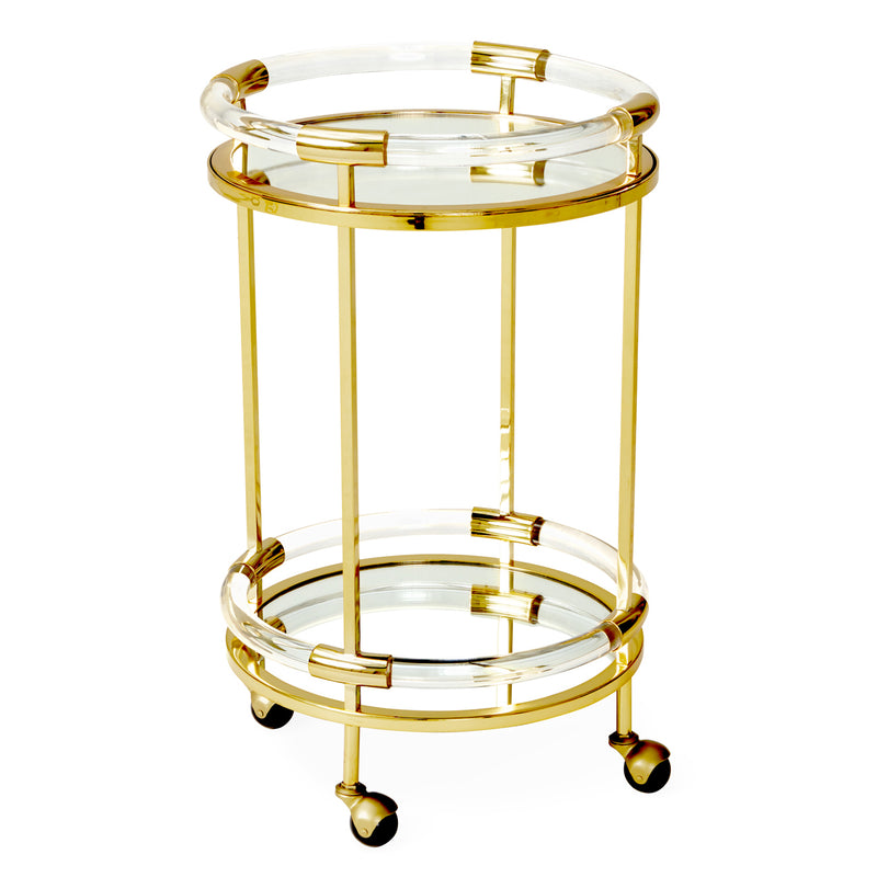 Jonathan Adler Jacques Round Bar Cart