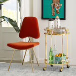 Jonathan Adler Jacques Round Bar Cart