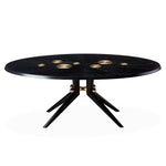 Jonathan Adler Trocadero Ebonized Oak Dining Table