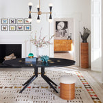 Jonathan Adler Trocadero Ebonized Oak Dining Table