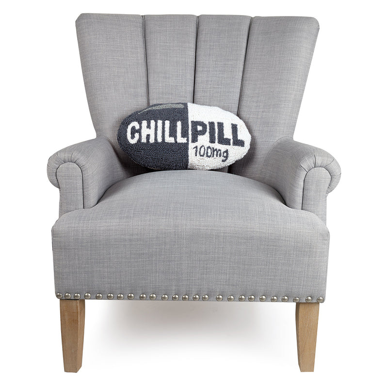 Chill Pill Hook Throw Pillow