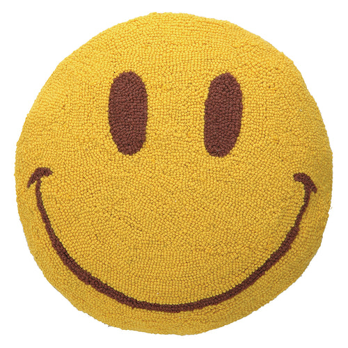 Smile Face Hook Throw Pillow