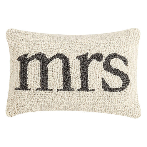 Mrs Hook Throw Pillow