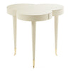 Jonathan Adler Flow Leather Trefoil Table