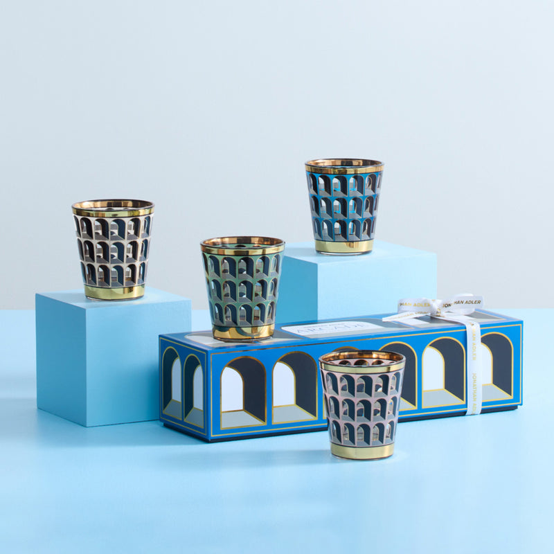 Jonathan Adler Boxed Arcade Glassware Set