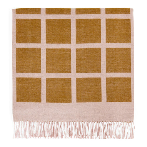 Jonathan Adler Squares Baby Alpaca Throw Blanket - Final Sale